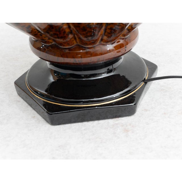 Large Ceramic Table Lamp, 1960s For Sale - Image 4 of 7