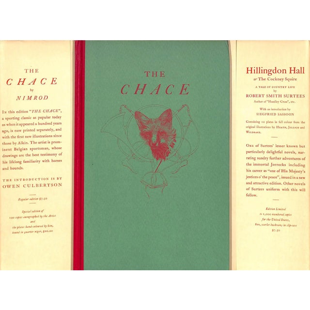 APPERLEY, Charles James [64] pp. William Farquhar Payson 1931 9 3/4" x 6" Illustrations by Edward P. Buyck Chapters on...