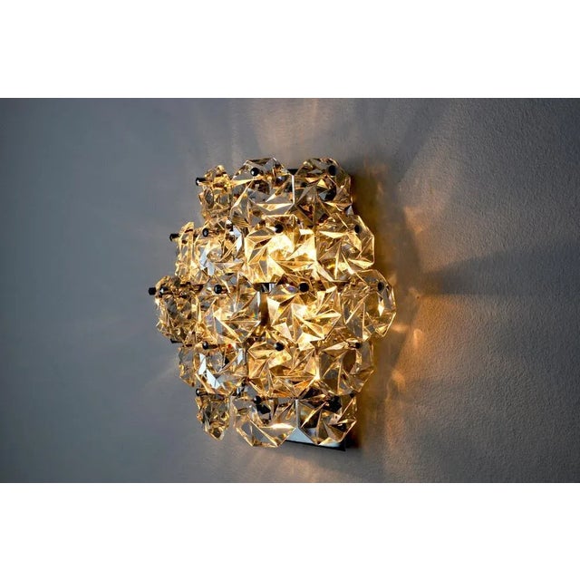 Hollywood Regency Wall Sconce from Kinkeldey, Germany, 1970s For Sale - Image 3 of 7