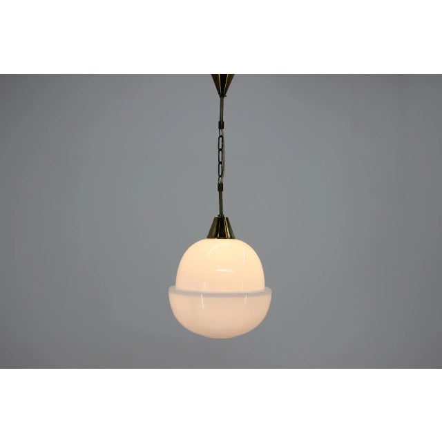 Brass Ceiling Lamp, 1960s For Sale - Image 4 of 6