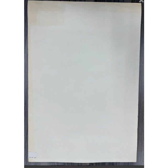 Paper 1970s Vintage Nathan Oliveira Poster From Stanford University Exhibition Print For Sale - Image 7 of 7