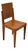 Vintage Wooden Chair, France, 1950 For Sale