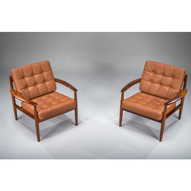Set of Model 118 Armchairs in Rosewood by Grete Jalk for France & Son, 1960s For Sale - Image 18 of 18