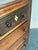 Wood Vintage Boho British Colonial Bone Inlay Chest of Drawers For Sale - Image 7 of 12