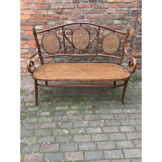 Antique Sofa in Bentwood from Thonet, 1890 For Sale - Image 15 of 15