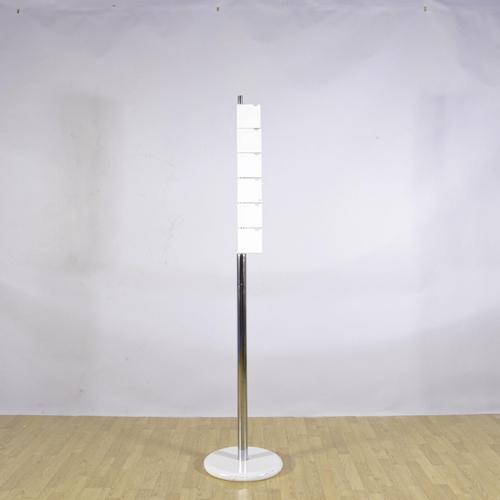 Space Age Coat Rack in Chrome Metal and ABS, 1970s For Sale - Image 3 of 9