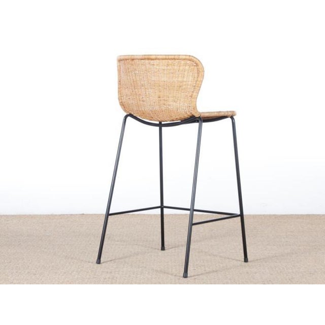 C603 Stool Bar by Yuzuru Yamakawa, 1950s For Sale - Image 4 of 12