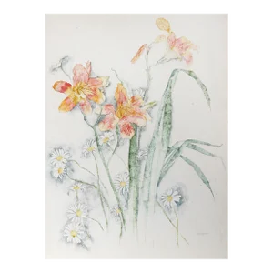 Lilies and Daisies, Carl Bergman