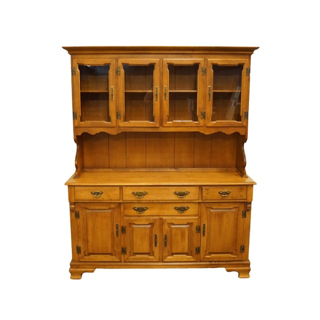 Tell City Solid Hard Rock Maple Colonial Style 60" Buffet W. China