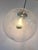 Glass Glass and Chrome Globe Lamp from Glashütte Limburg For Sale - Image 7 of 11
