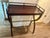 Barbara Barry Barbara Barry for Baker Style Mahogany Drinks Tray Table For Sale - Image 4 of 6