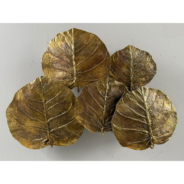 Vintage Sculptural Wall Light by Chrystine Charles for Maison Charles, 1970s For Sale - Image 9 of 18