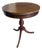 Vintage Mersman Mahogany Pedestal Side Table With Paw Feet For Sale