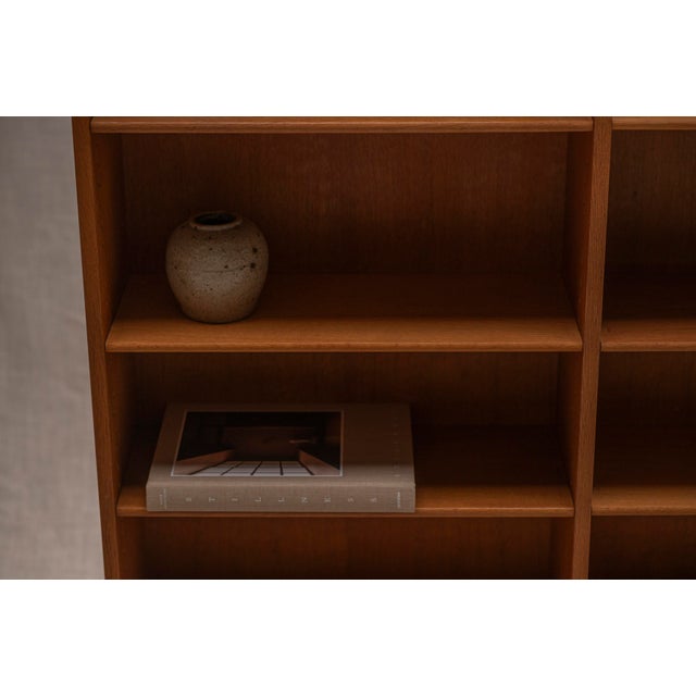 Brown China Series Bookcase by Børge Mogensen for FDB, 1960s For Sale - Image 8 of 14