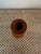 Vintage Handcarved 11” Walnut Modernist Candleholders -A Pair For Sale - Image 11 of 16