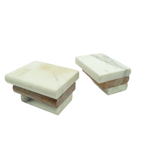 Art Deco Marble Bookends, Germany, 1930s, Set of 2 For Sale - Image 12 of 13