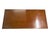 1990s Wooden Desk With Gold Accents For Sale In New York - Image 6 of 6