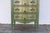 1950s French Provincial Hand-Painted Green Tall Chest of Drawers For Sale In Los Angeles - Image 6 of 18