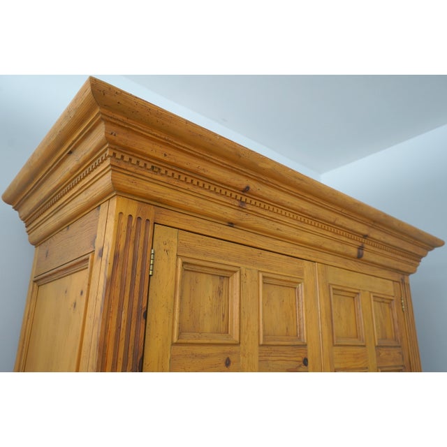 Baker Milling Road English Country Pine Linen Cabinet For Sale - Image 14 of 18