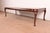Baker Furniture Company 19th Century Antique Queen Anne Burl Wood Extension Dining Table, Newly Refinished For Sale - Image 4 of 14
