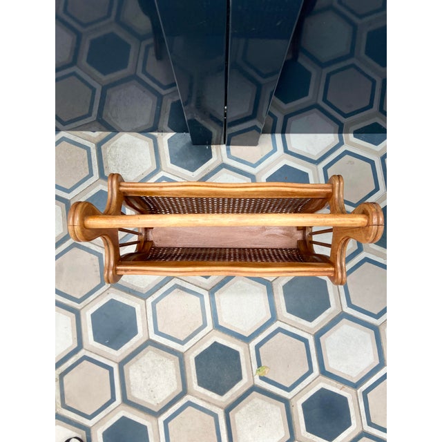 Vintage Magazine Rack, 1970s For Sale - Image 3 of 5