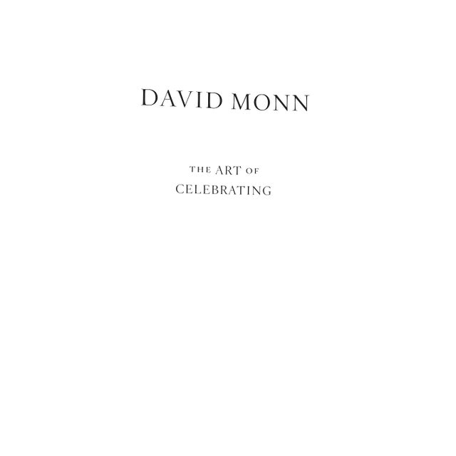 MONN, David David Monn was born in Fayetteville, Pennsylvania. He worked as an interior designer and in the fine jewelry...