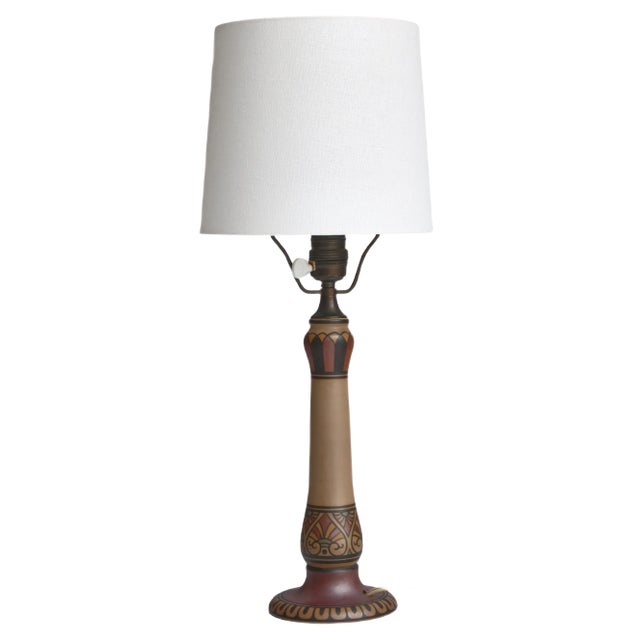 Art Nouveau Table Lamp by Hjort Bornholm, Denmark, 1930s For Sale