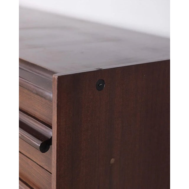 1960s Vintage Italian Wooden Chest of Drawers, 1960s For Sale - Image 5 of 9