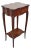 Antique French Louis XV Satinwood Inlaid Two Tier Side Table Stand For Sale
