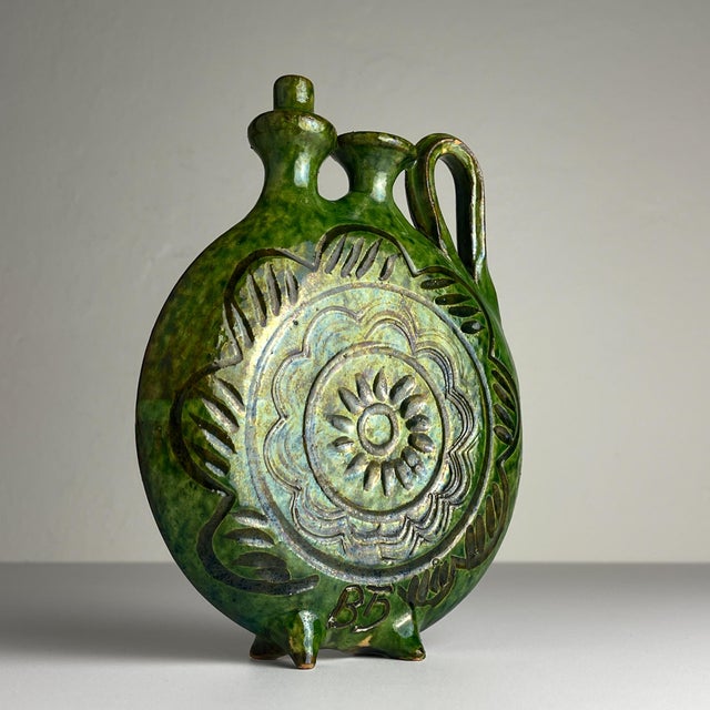 Vintage Ceramic Bottle by Velimir Dordevic, 1970s For Sale - Image 15 of 15