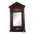 Period Antique 19th Century French Empire Cherry Pier Mirror For Sale