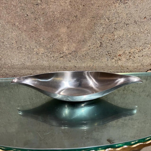 1960s 1960s Wmf Modernist All Purpose Bowl Fraser's Stainless For Sale - Image 5 of 9
