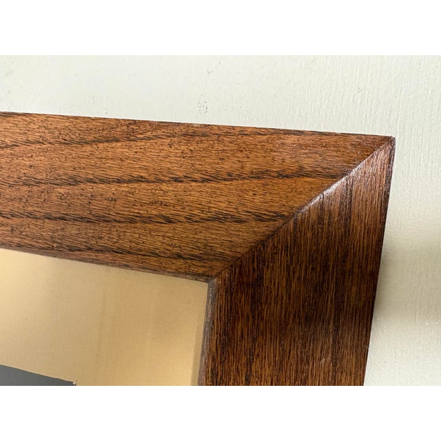 Vintage Framed Schooner Print in the Manner of Ralph Lauren. For Sale - Image 9 of 10