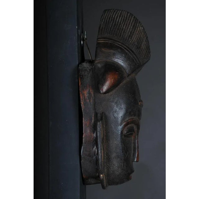 Antique African Wooden Mask For Sale - Image 4 of 8