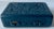 Vintage Indian Hand-Carved Blue Painted Box For Sale - Image 4 of 6