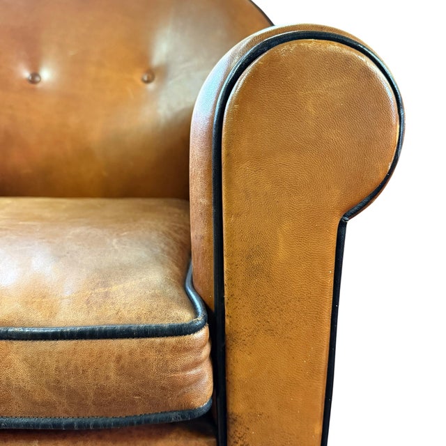 Pair of Club Chairs by Bart Van Bekhoven For Sale - Image 12 of 16