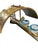 Metal Murano Glass Sconces attributed to Archimede Seguso, 1980, Set of 2 For Sale - Image 7 of 13