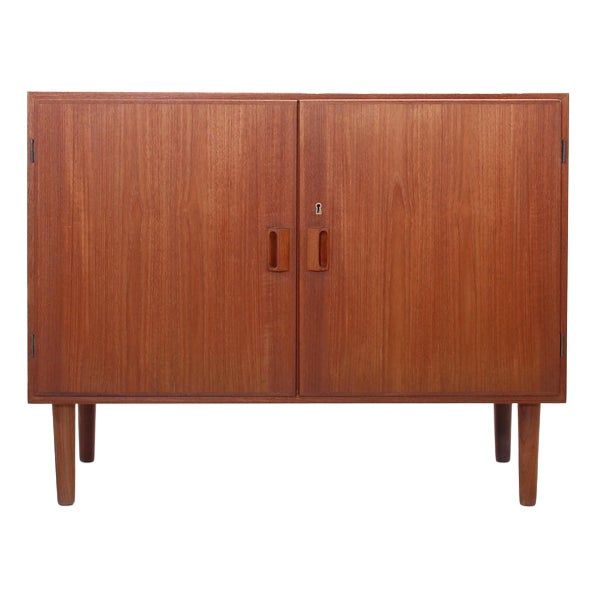 Teak Cabinet by Borge Mogensen for Soborg Mobler, 1960s For Sale