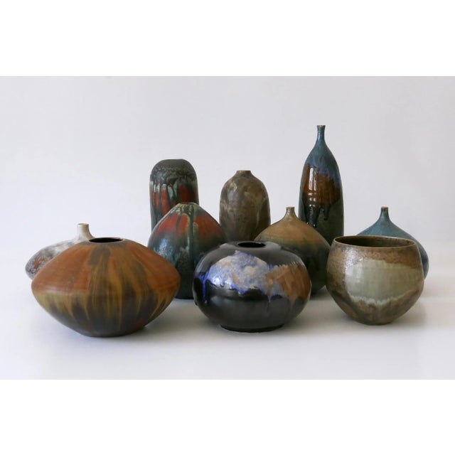 Vintage Studio Pottery Ceramic Vase by Ilse Ludwig-Korbel, 1980s For Sale - Image 14 of 15