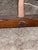 Rustic 1970s Vintage Rustic Live Edge X-Base Side Table With Iron Clavos For Sale - Image 3 of 5