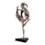 Mid 20th Century French Art Deco Ballerina Iron & Resin Sculpture For Sale