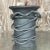 Late 20th Century Vintage Boho Painted Studio Pottery Vase With Wrapped Vine For Sale - Image 5 of 7