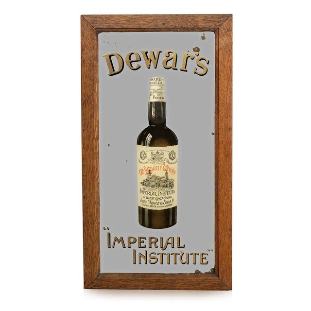 Dewars & Sons Old Liqueur Whisky Mirror, 1930s For Sale - Image 13 of 13