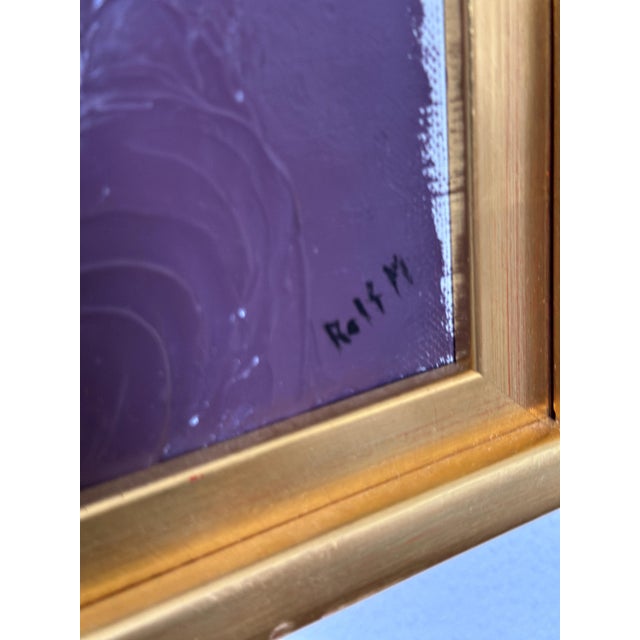 Rolf Magnusson, Waves of Color, 1960s, Oil on Canvas, Framed For Sale - Image 7 of 18