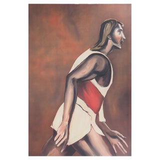 Constantin Byzantios, The Athlete, 1992, Original Lithograph For Sale