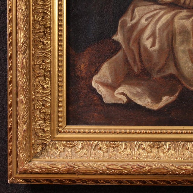 Italian Artist, Lamentation Over the Dead Christ, 1660, Oil on Canvas For Sale - Image 12 of 16