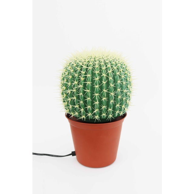 Large Cactus Table Lamp, 1980s For Sale - Image 10 of 10