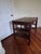 Antique Mission Oak Arts & Crafts Desk / Library Table With Built-in Bookcases (Circa 1900s) For Sale - Image 11 of 13