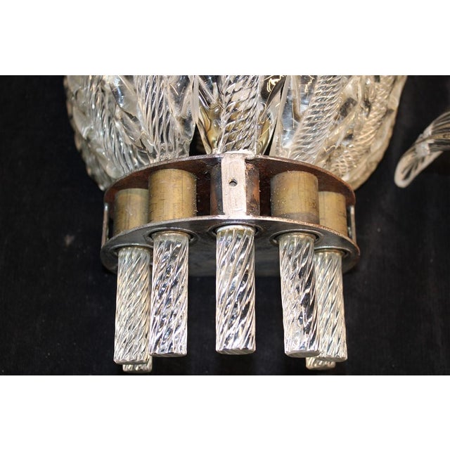 Blue Catalogue Wall Lights from Venini, 1930s, Set of 2 For Sale - Image 10 of 18