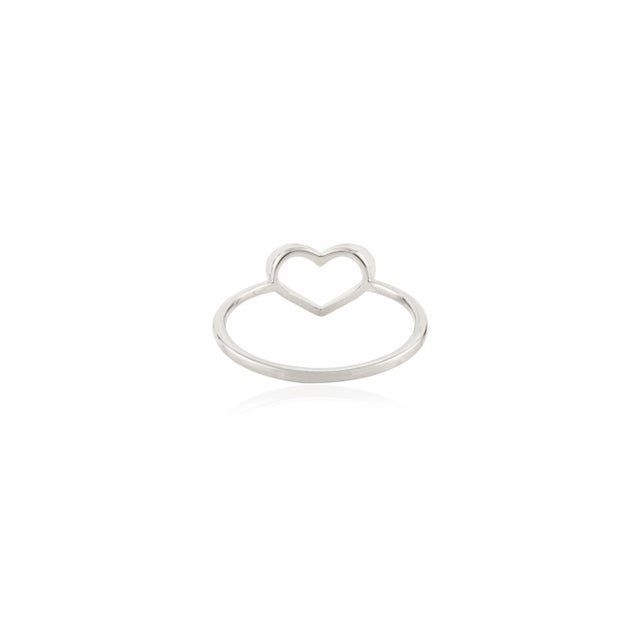 Multi Sapphire Heart Shape Promise Ring Size 5 For Sale In New York - Image 6 of 9